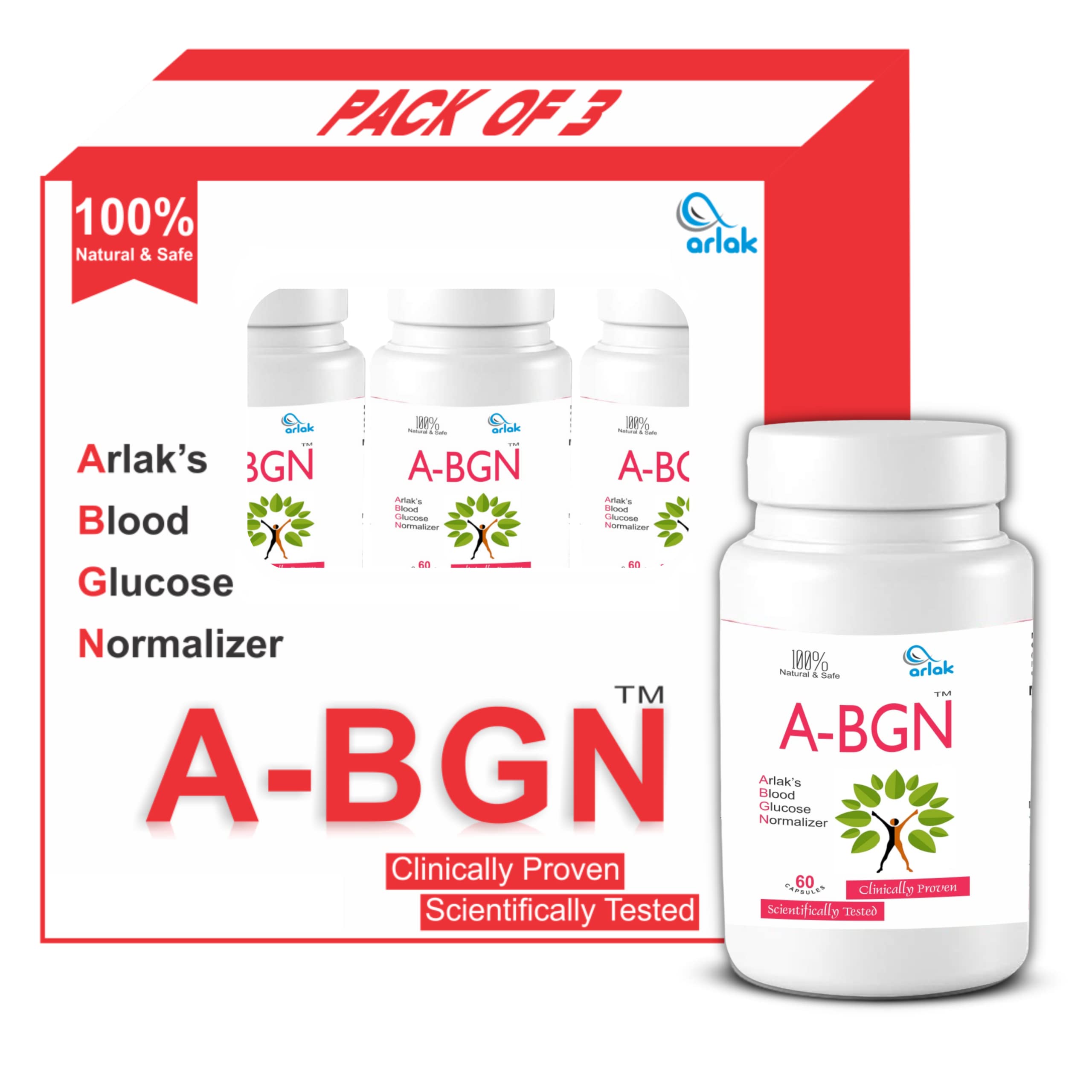 Arlak A-Bgn Diabetes Capsules