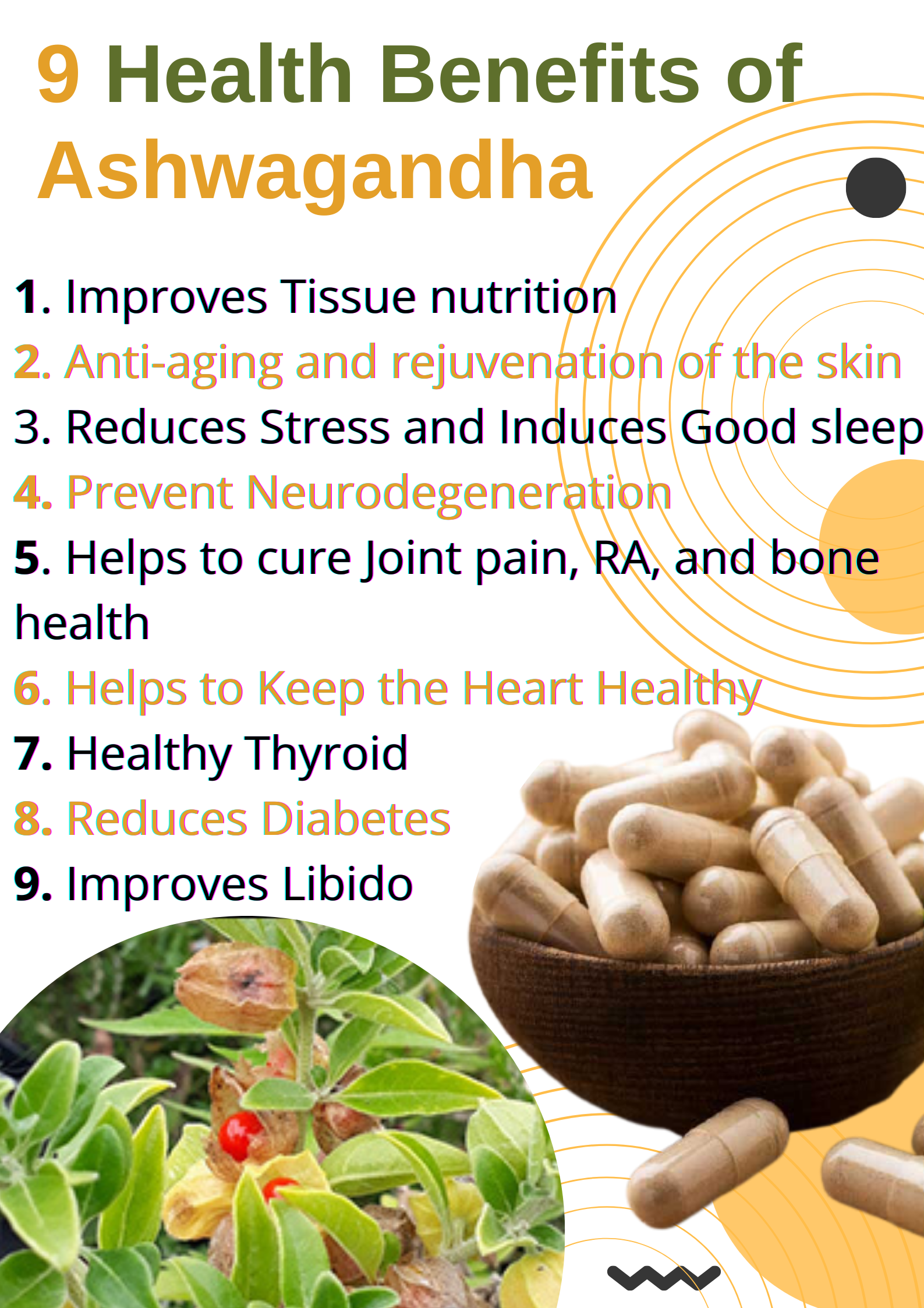 Ashwagandha Capsules for Diabetes